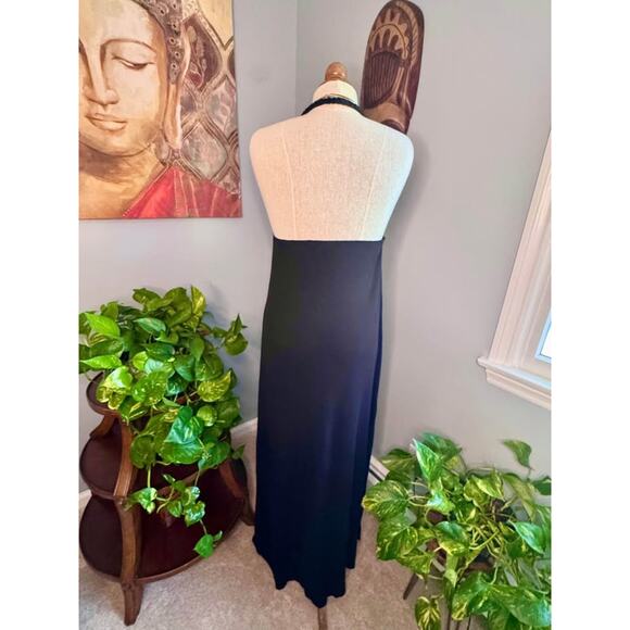 NWOT Sinew Moon Onyx Thermal Mexicali Blues Maxi Dress. Never worn - Picture 7 of 8